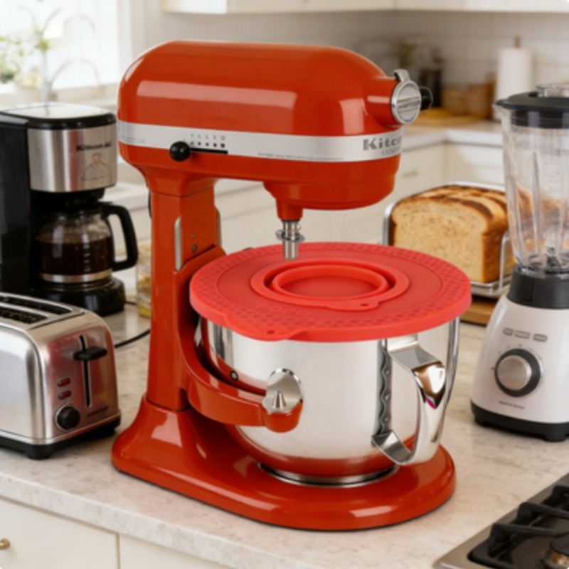 Silicone Mixer Bowl Cover Comp - Kitchen Appliances Small บทวิจารณ์และราคา
