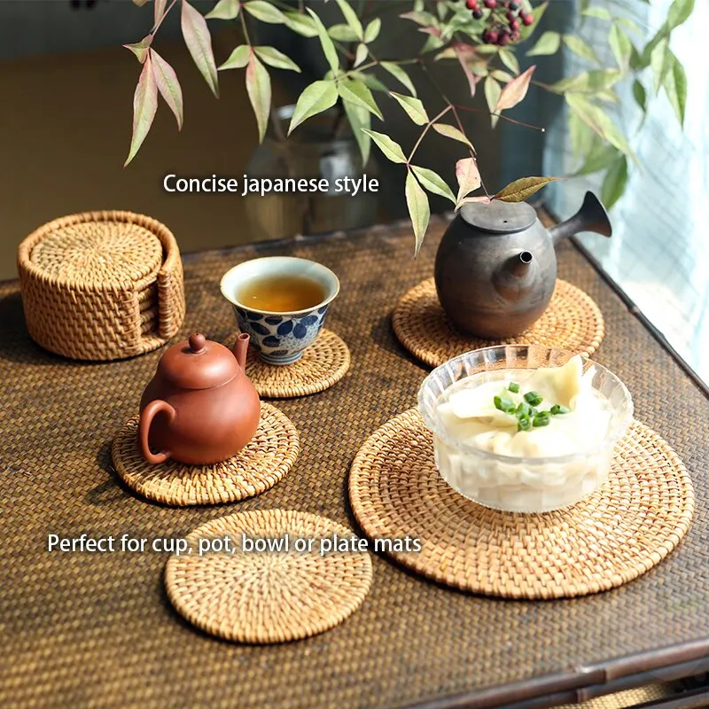 6Pcs Drink Coasters Set For Ku - Kitchen Appliances Set บทวิจารณ์และราคา