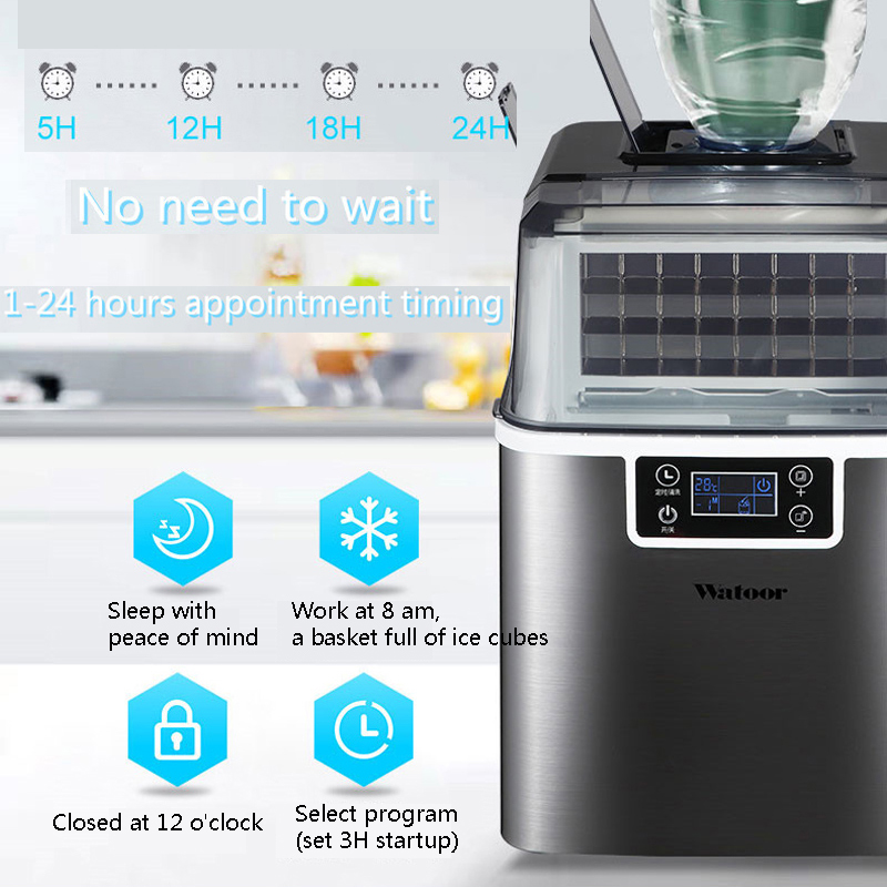 PBOBP Ice Cube Maker 30KG Wate - Kitchen Appliances Commercial บทวิจารณ์และราคา