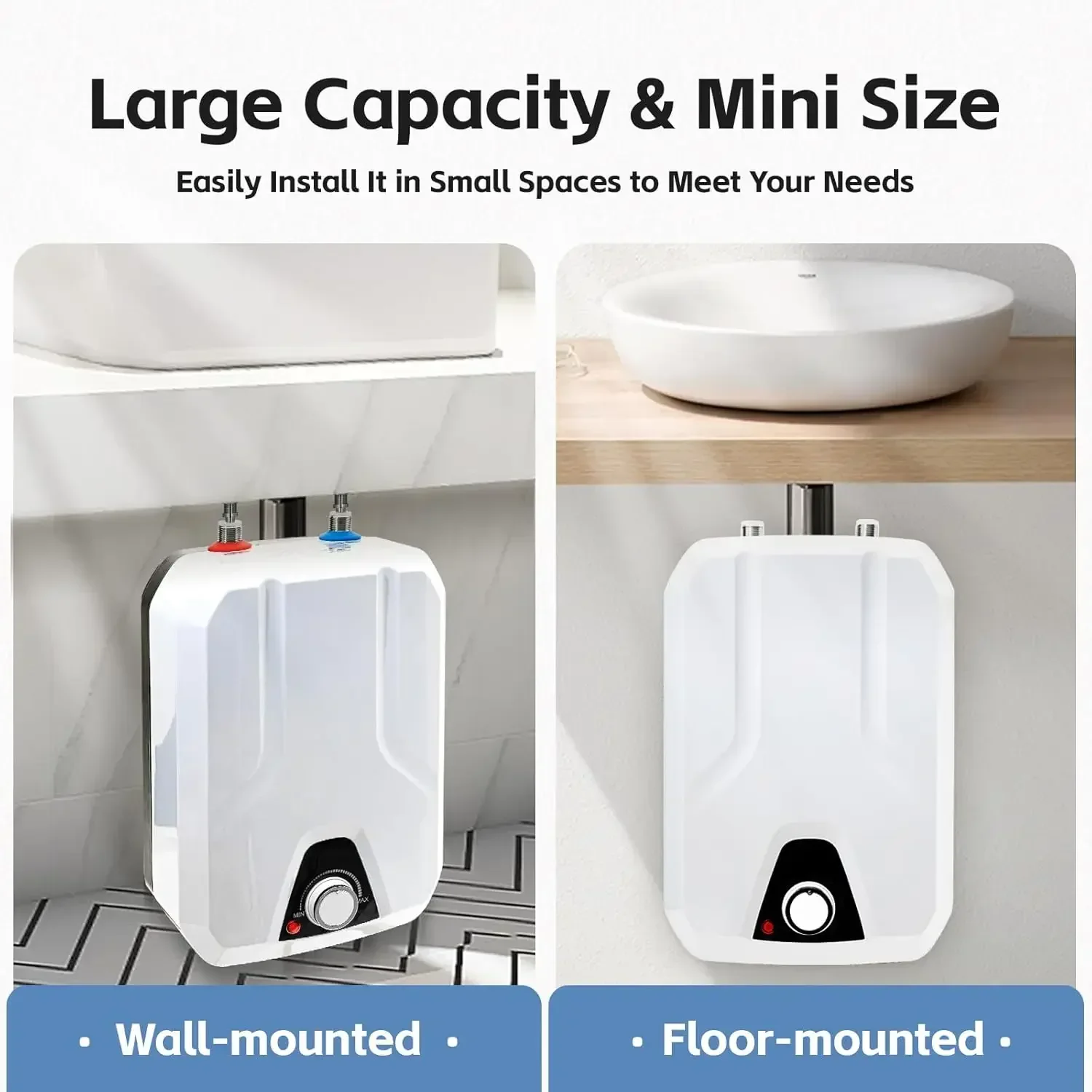 110V 1500W Instant Mini Hot Wa - Kitchen Appliances Small บทวิจารณ์และราคา