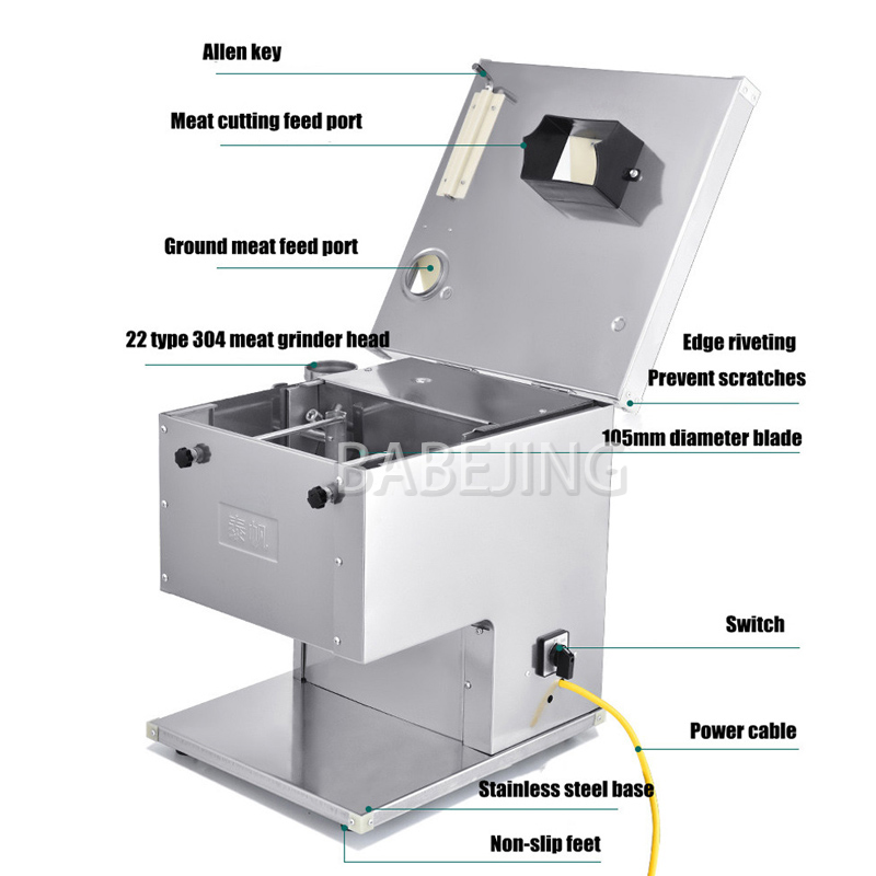Fully Automatic Electric Meat  - Kitchen Appliances Commercial บทวิจารณ์และราคา