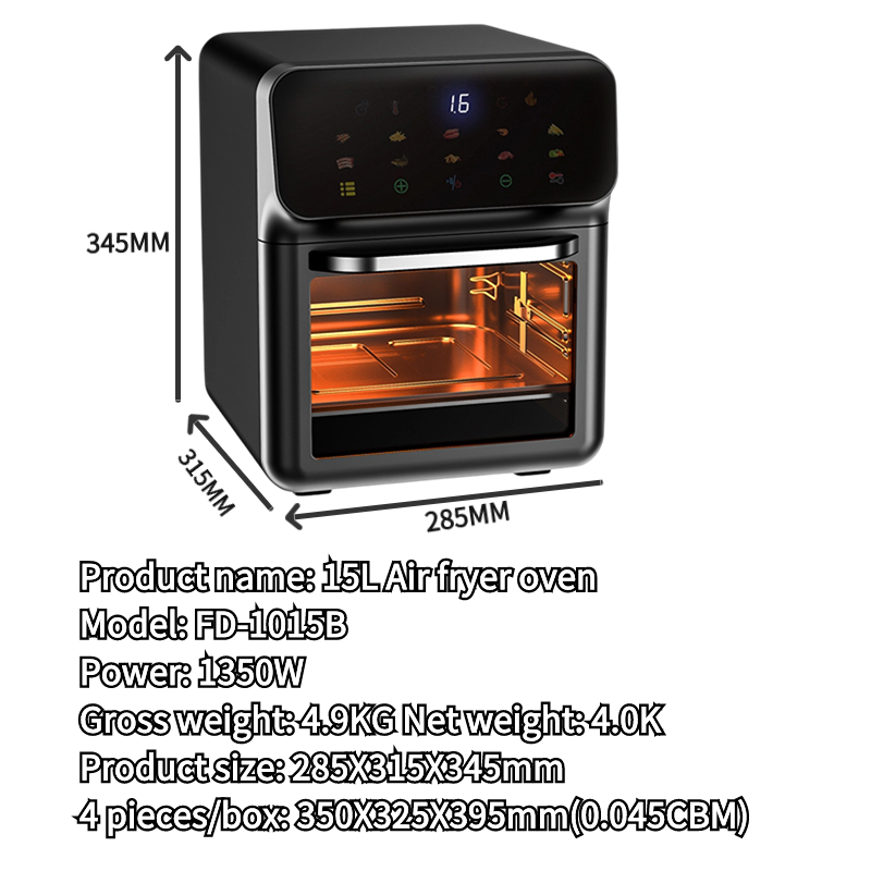 PANERKA Air Fryer With Viewing - Kitchen Appliances Commercial บทวิจารณ์และราคา