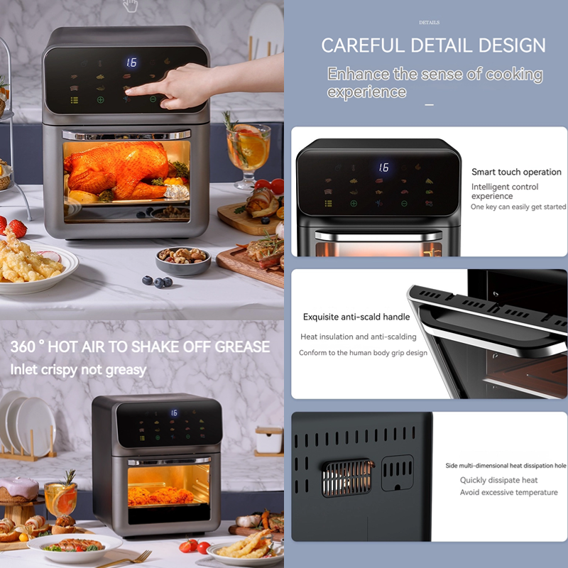PANERKA Air Fryer With Viewing - Kitchen Appliances Commercial บทวิจารณ์และราคา