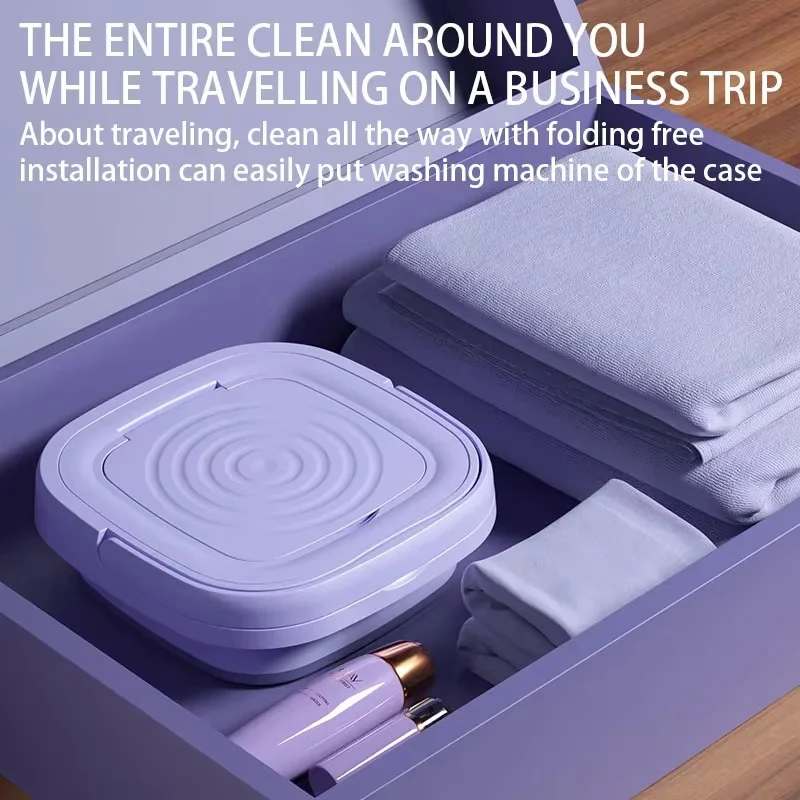 8L Foldable Mini Washing Machi - Kitchen Appliances Small บทวิจารณ์และราคา
