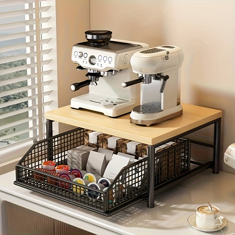 Coffee Maker Stand with Storag - Kitchen Appliances Small บทวิจารณ์และราคา